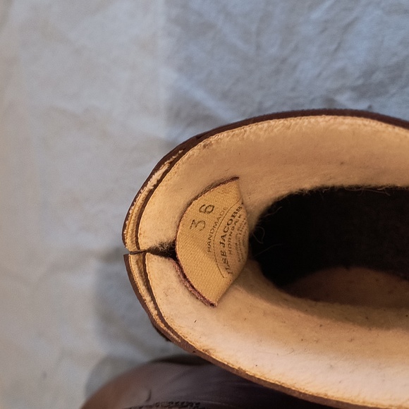 Isle Jacobsen Laced stain Boot Size 36/5.5 to 6 - Picture 5 of 8